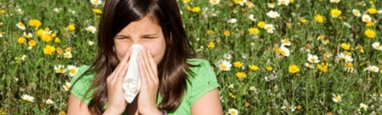 Nošení nosních filtrů během pylové sezony může zmírnit příznaky alergické rýmy